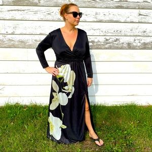 Altuzarra for Target Orchid Maxi Dress Sz Large